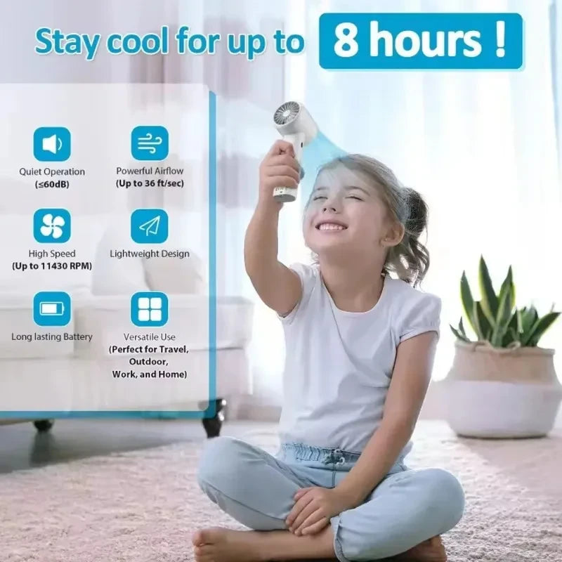Portable Handheld Personal Fan