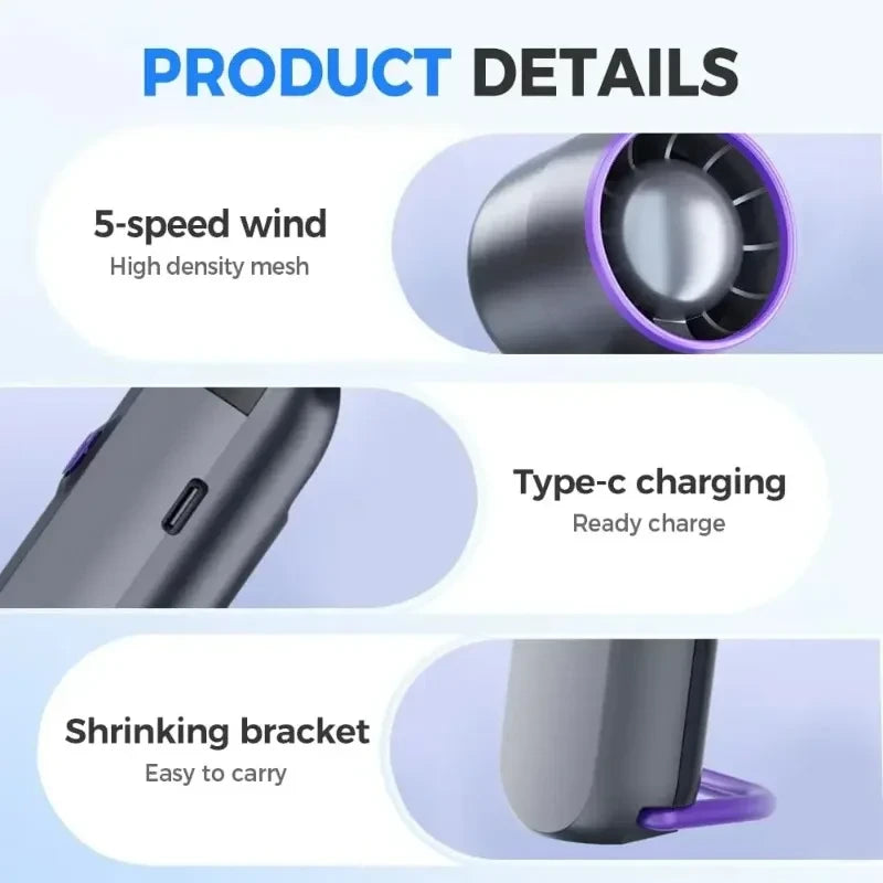 Portable Handheld Personal Fan