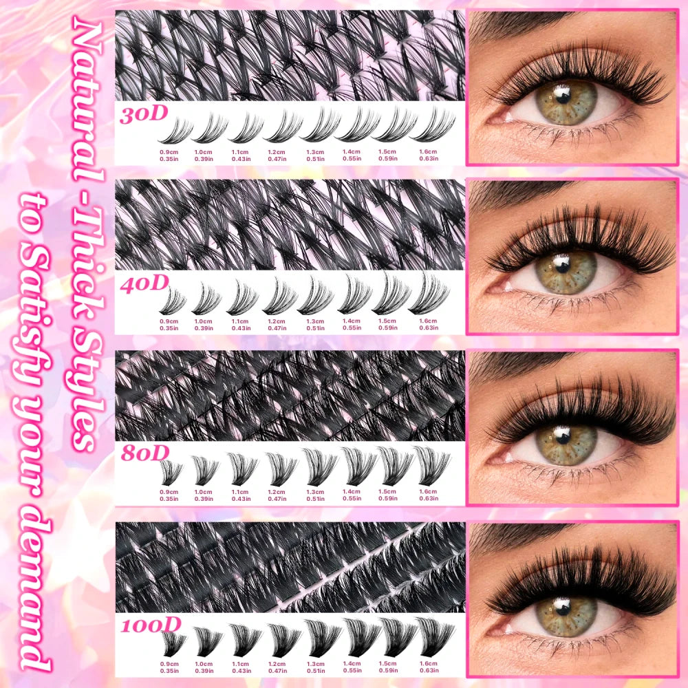 DIY Lash Extension Cluster Kit