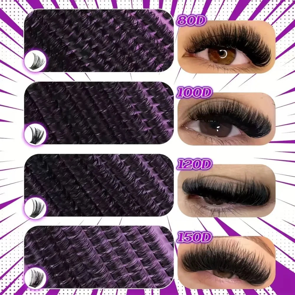 DIY Lash Extension Cluster Kit