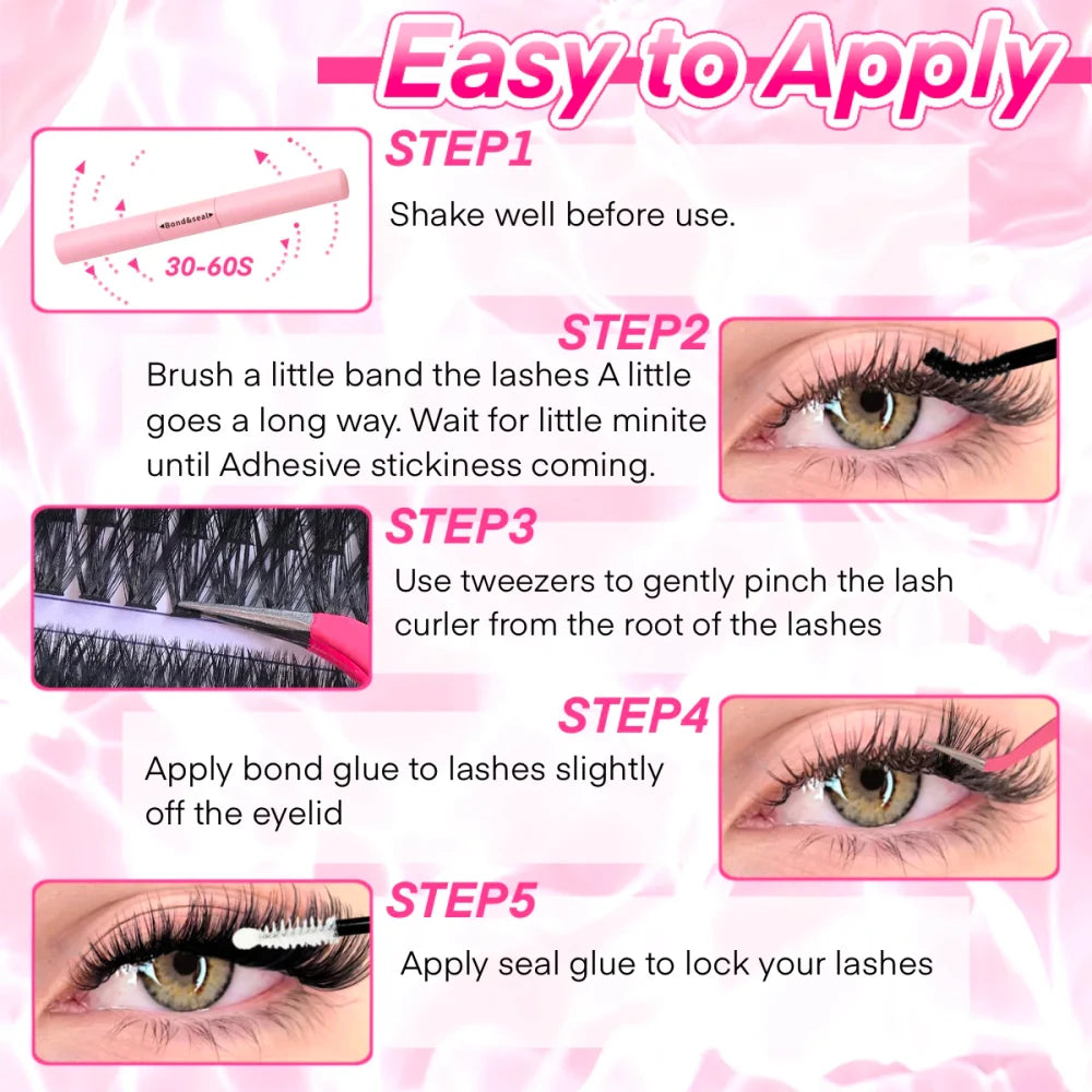 DIY Lash Extension Cluster Kit