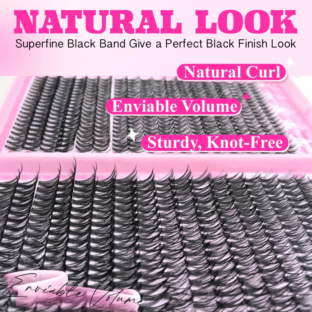 DIY Lash Extension Cluster Kit
