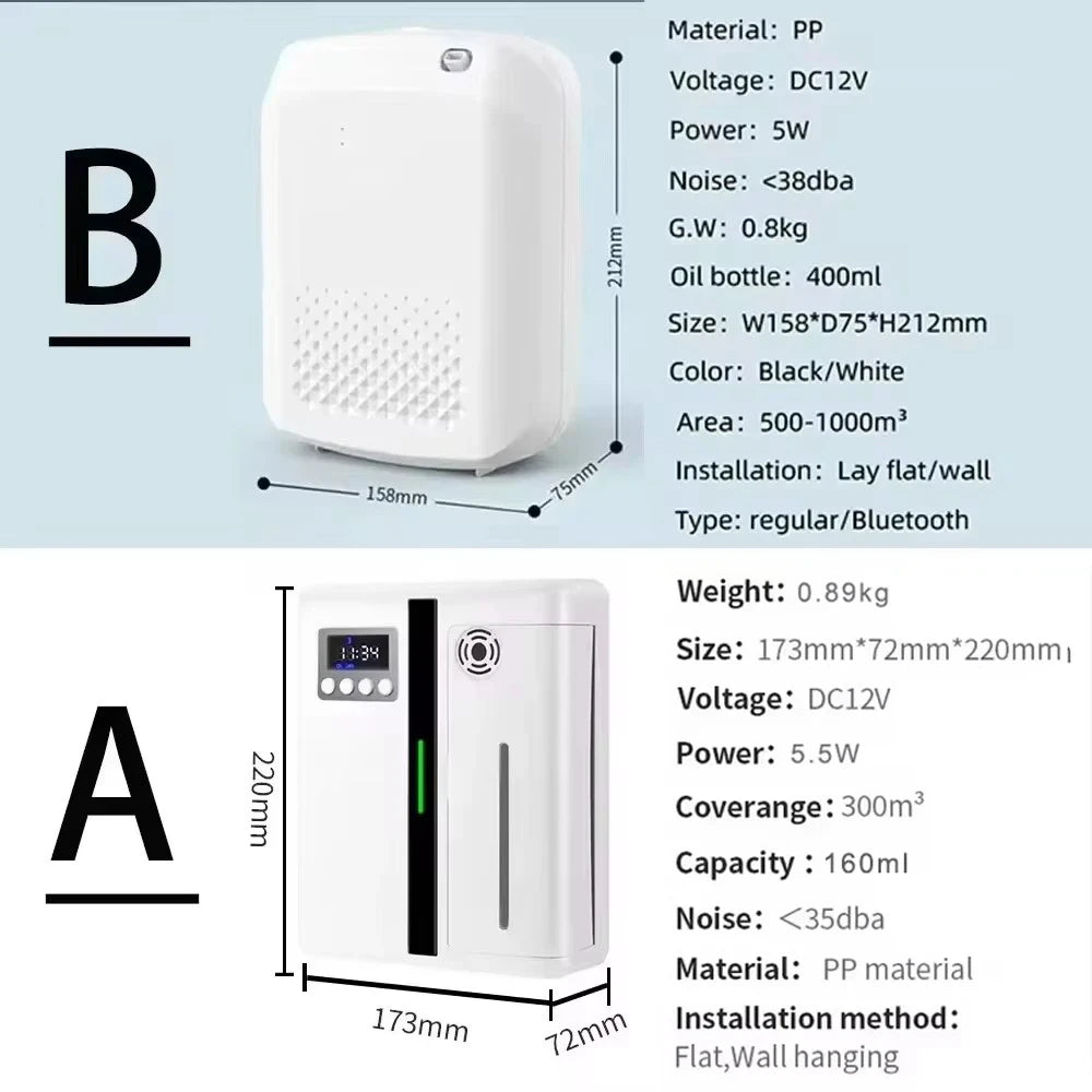 Smart Wall Mounted Scent Diffuser