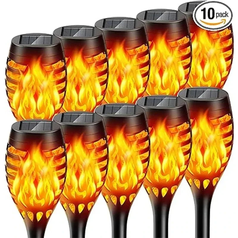 Solar Flickering Flame Torch