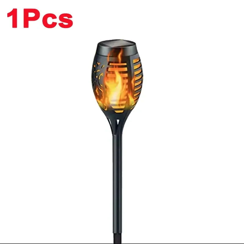 Solar Flickering Flame Torch