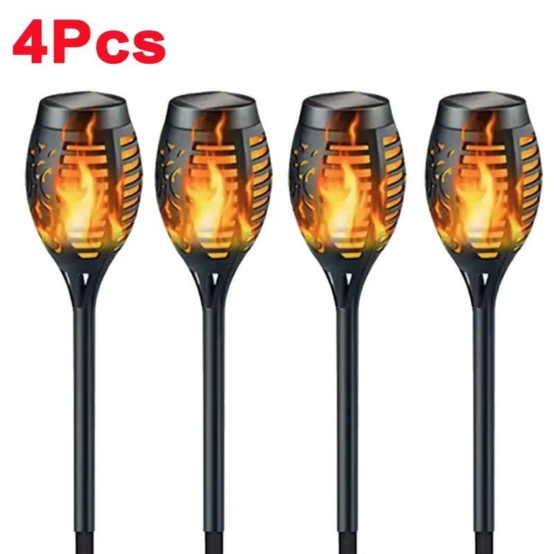Solar Flickering Flame Torch