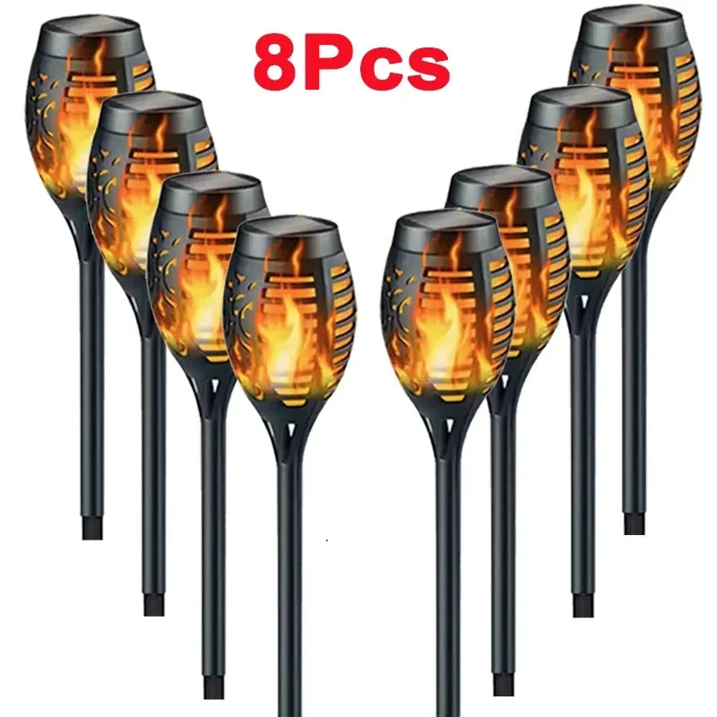 Solar Flickering Flame Torch