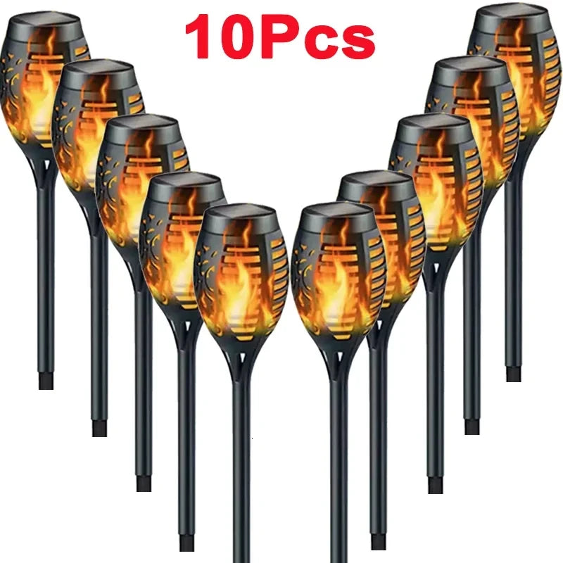 Solar Flickering Flame Torch