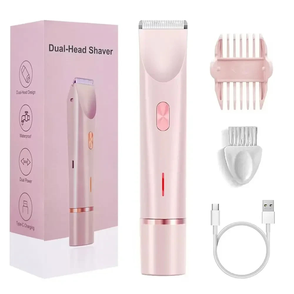 Waterproof Rechargeable Electric Body Hair Trimmer
